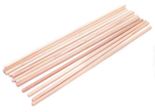Wooden Cake Dowels - pk 10 - Click Image to Close